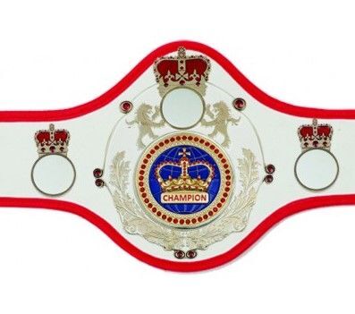 Championship Belt Queen - White and Red